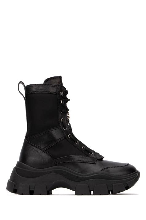 prada combat boots heel|prada chunky sole combat boots.